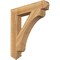 Ekena Millwork Legacy Arts & Crafts Rough Sawn Bracket, Western Red Cedar, 6"W x 36"D x 40"H BKT06X36X40LEC03RWR - alternate 1
